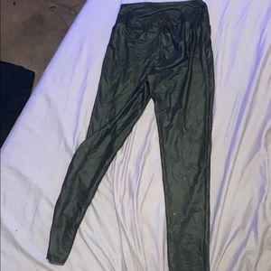 black leggings